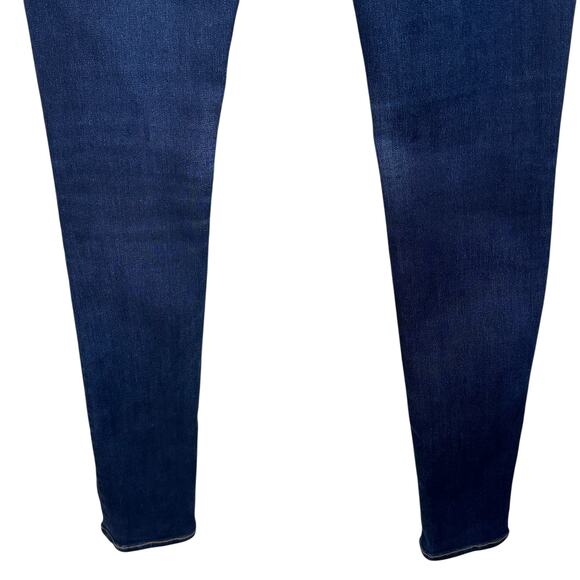 Rag & Bone SZ 27 High-Rise Skinny Jeans Zip-Fly Stretch Pocket Whiskered Bedford - Picture 6 of 11